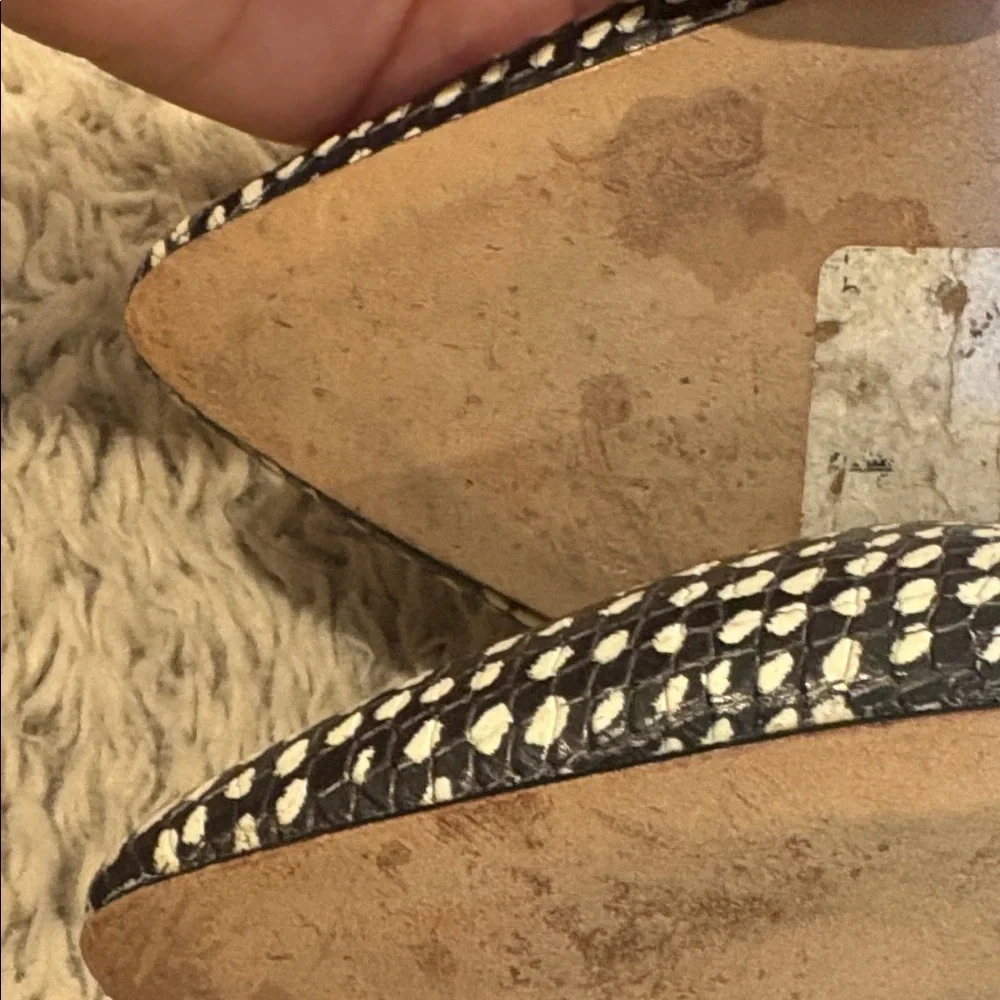 Cole Haan Women's Black and White Patterned Flats - Picture 5 of 5